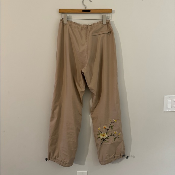 VINTAGE Y2K GAP EMBROIDERED SHOCKCORD PANT - Picture 7 of 8
